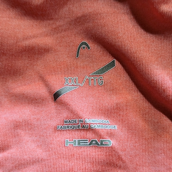 XXL Neon Pink Head Activewear Tee Shirt - Picture 3 of 5